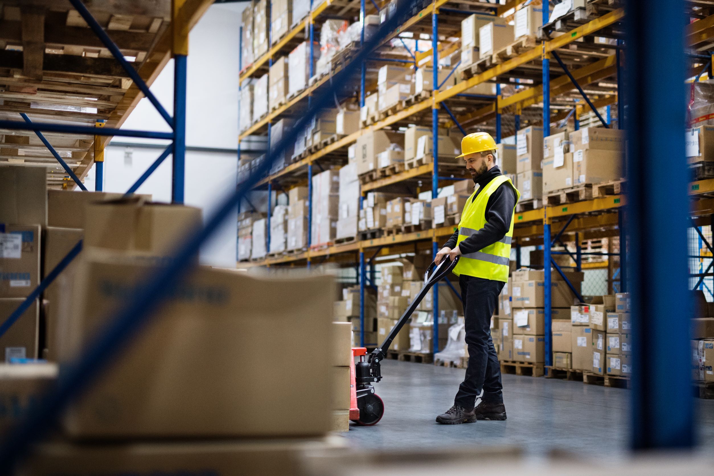 Service page Warehouse